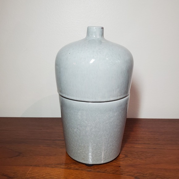 David Stark for West Elm Other - David Stark for West Elm Ceramic Lidded Bottle Vase & Hidden Candleholder